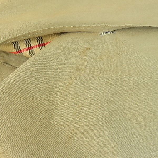 実際に弊社で買取させて頂いたBURBERRYS PRORSUM/バーバリーズプローサム トレンチコートの画像 9枚目