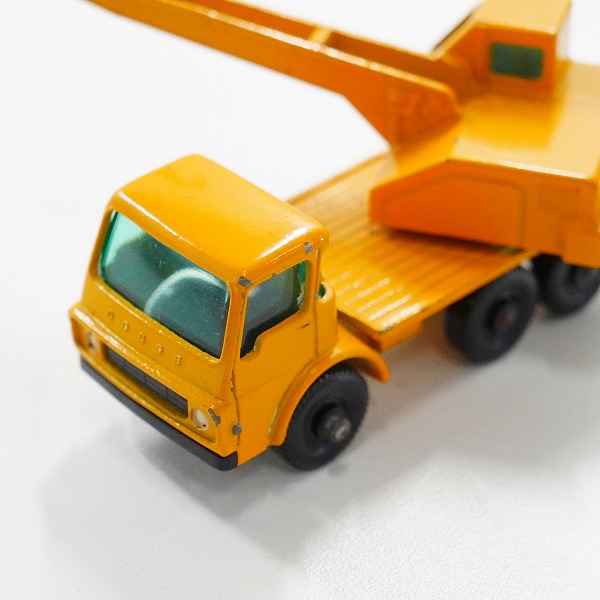 実際に弊社で買取させて頂いたMATCHBOX/マッチボックス No.63 DODGE CRANE TRUCK/ダッジ クレーントラック ミニカーの画像 6枚目