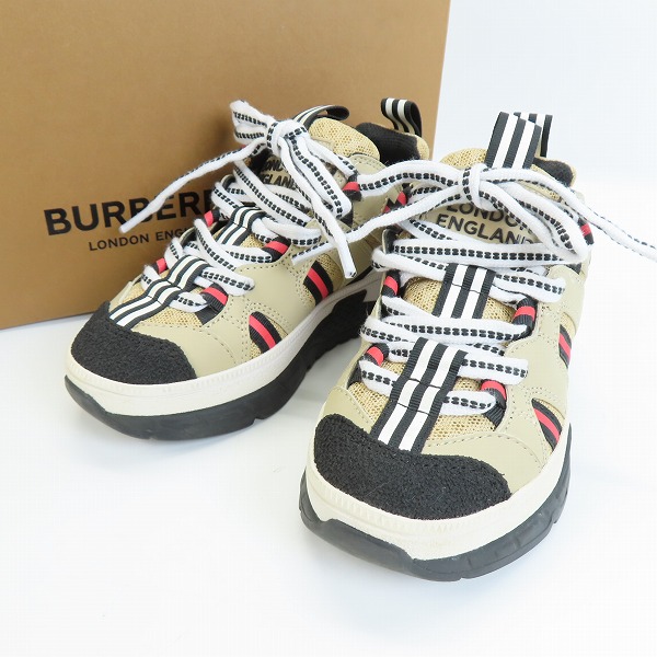 実際に弊社で買取させて頂いたBURBERRY LONDON ENGLAND/バーバリー ロンドン イングランド スニーカー/EU27