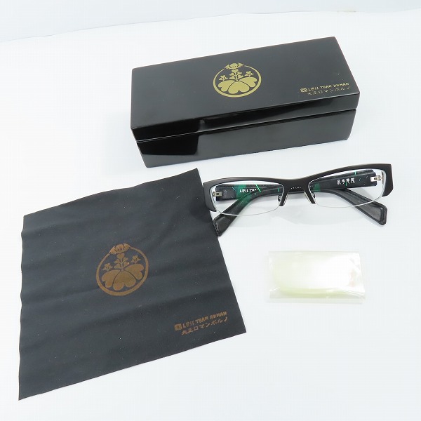 実際に弊社で買取させて頂いたLESS THAN HUMAN/レスザンヒューマン 乱歩地獄 眼鏡/メガネフレーム/アイウェアの画像 9枚目