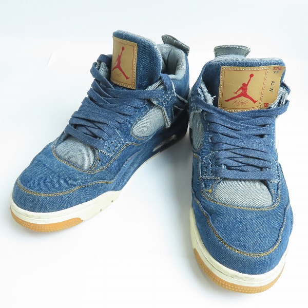 実際に弊社で買取させて頂いたNIKE×LEVIS/ナイキ×リーバイス AIR JORDAN 4 RETRO NRG/エア ジョーダン 4 レトロ AO2571-401/27.5