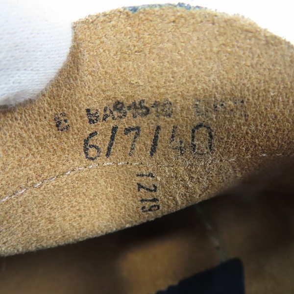 実際に弊社で買取させて頂いたFRED PERRY×G.H.BASS/フレッドペリー×ジーエイチバス weejuns/ウィージャンズ レザー コインローファー SB8070/UK6の画像 5枚目