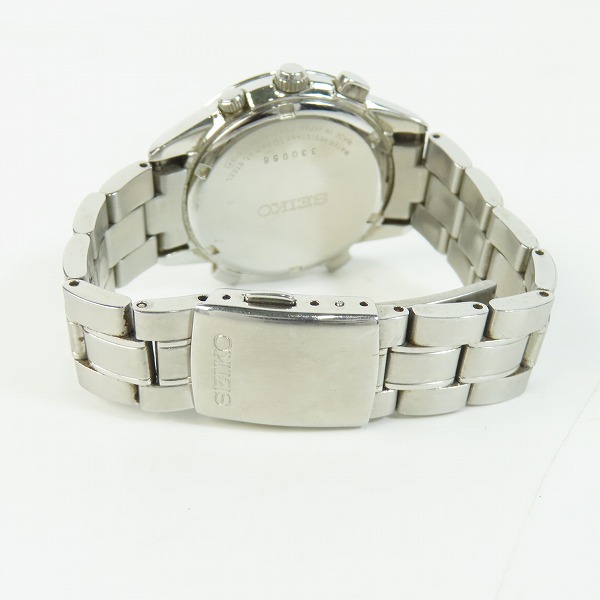 実際に弊社で買取させて頂いたSEIKO/セイコー クロノグラフ シルバー文字盤 腕時計 7T32-7H60【動作未確認】の画像 2枚目