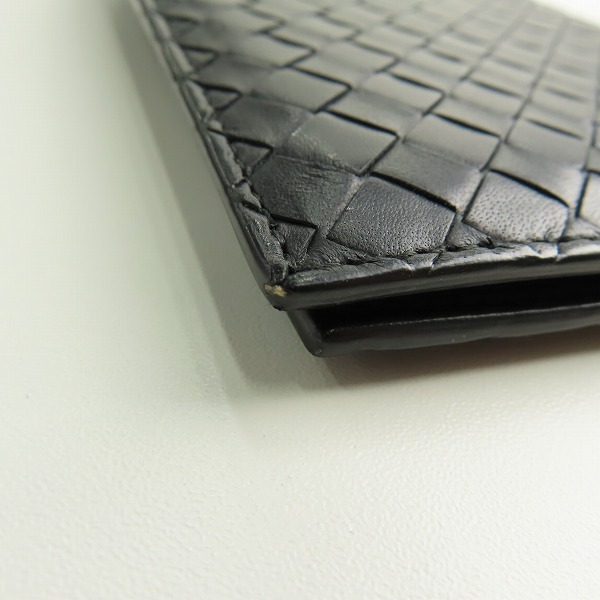 実際に弊社で買取させて頂いたBOTTEGA VENETA/ボッテガヴェネタ イントレチャート レザー手帳カバーの画像 8枚目