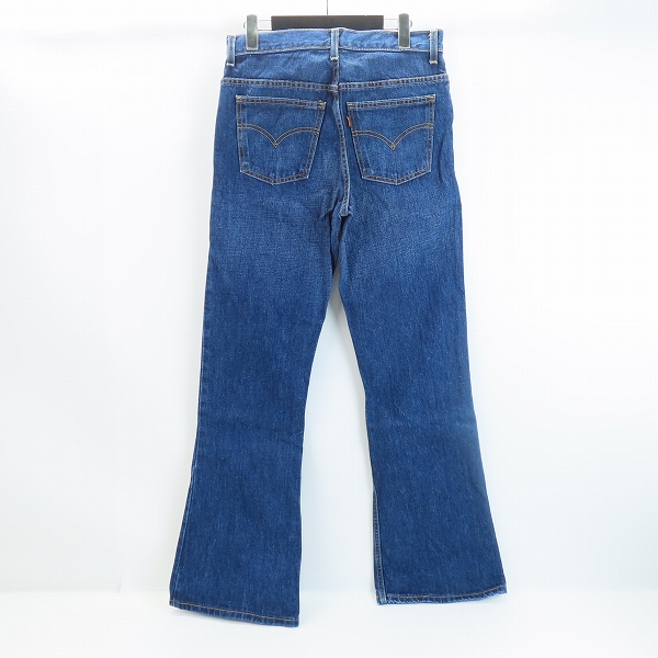 実際に弊社で買取させて頂いた(2)Levis/リーバイス 646 USA製オレンジタブ ベルボトム/デニムパンツ 379刻印 W31L33の画像 1枚目
