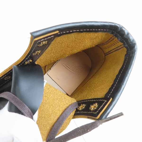 実際に弊社で買取させて頂いたREDWING/レッドウィング BECKMAN BOOTS FLAT BOX/ベックマン ブーツ フラット ボックス 09060-0/7.5Dの画像 4枚目