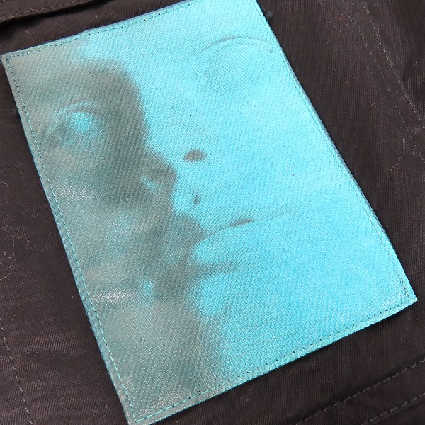 実際に弊社で買取させて頂いたDIESEL/ディーゼル フェイクレイヤード 異素材MIX シャツジャケット Sの画像 9枚目