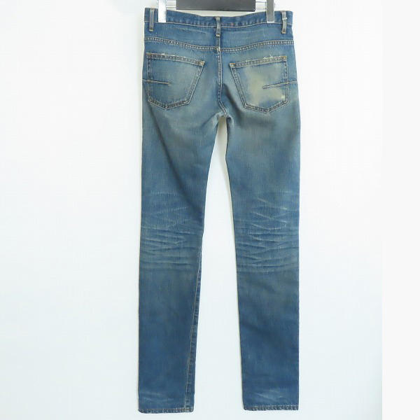 実際に弊社で買取させて頂いたDIOR HOMME/ディオールオム 06AW エディ・スリマン期 爪痕ウォッシュドデニムパンツ 6HH1011522/28 の画像 1枚目