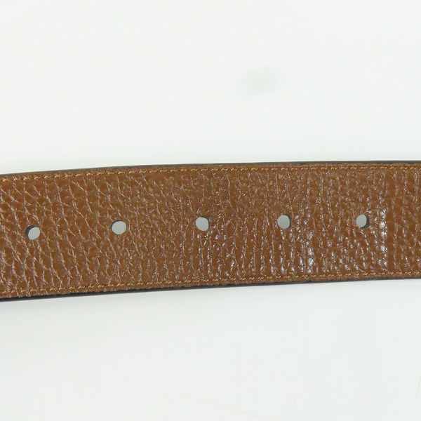 実際に弊社で買取させて頂いたCOACH/コーチ レザーベルトの画像 4枚目