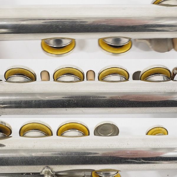 実際に弊社で買取させて頂いたYAMAHA/ヤマハ YFL-211/YFL211 フルート Eメカ付き ハードケース付 の画像 7枚目