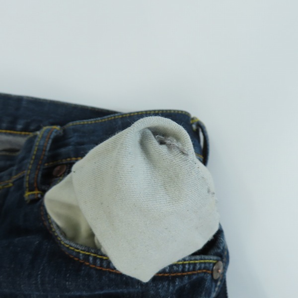 実際に弊社で買取させて頂いたEVISU/エヴィス メニーポケット カラフル ペイント デニムパンツ/36の画像 7枚目