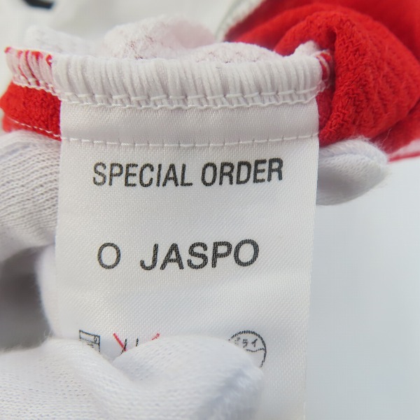 実際に弊社で買取させて頂いたZETT×BEAMS/ゼット×ビームス NPBマーク 東京ヤクルトスワローズ ホーム ユニフォーム #19 石川雅規/Oの画像 3枚目