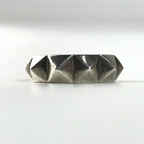 実際に弊社で買取させて頂いたHYSTERIC GLAMOUR/ヒステリックグラマー HYSTERICS シルバー925 スタッズリング 18号の画像 2枚目