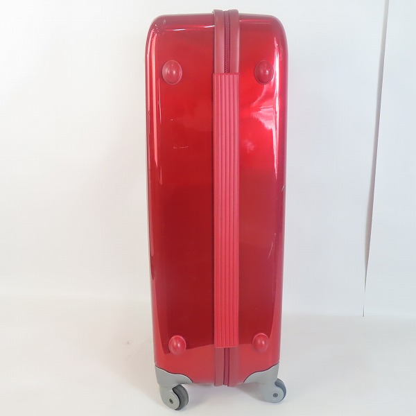 実際に弊社で買取させて頂いたZERO HALLIBURTON/ゼロハリバートン ZRP-Z キャリーバッグ/スーツケース レッド の画像 2枚目