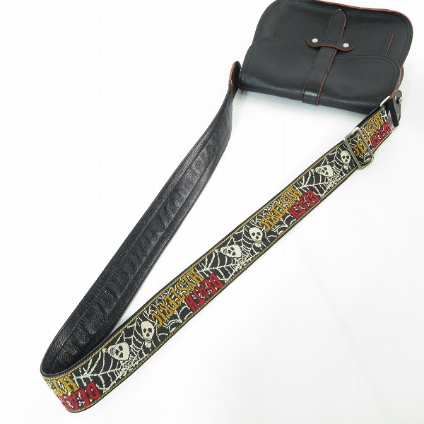実際に弊社で買取させて頂いたHYSTERIC GLAMOUR/ヒステリックグラマー GUITAR STRAP LEATHER ショルダーバッグの画像 2枚目