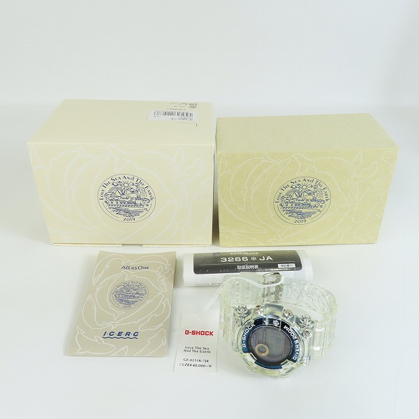 実際に弊社で買取させて頂いたG-SHOCK/Gショック LOVE THE SEA AND THE EARTH 25周年記念 イルクジ フロッグマン GF-8251K-7JRの画像 9枚目