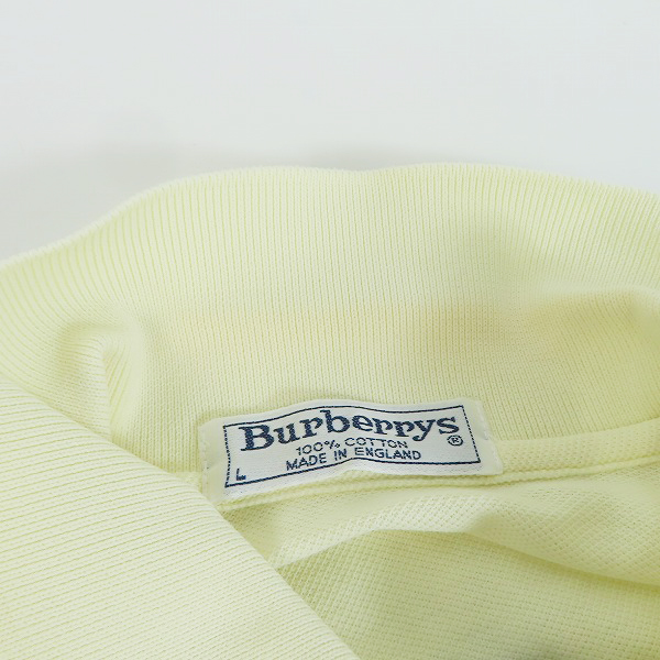 実際に弊社で買取させて頂いたBurberry's/バーバリーズ 半袖ポロシャツ ロゴ刺繍/Lの画像 6枚目