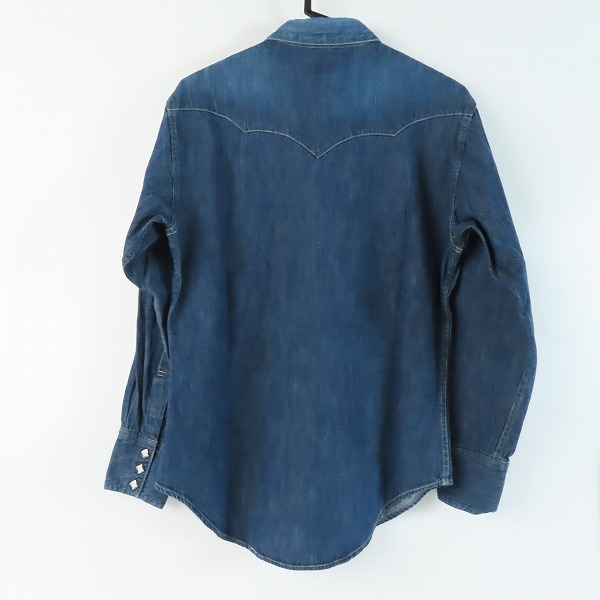 実際に弊社で買取させて頂いたRANCH WEAR by SUGAR CANE/シュガーケーン 長袖シャツ/Mの画像 1枚目