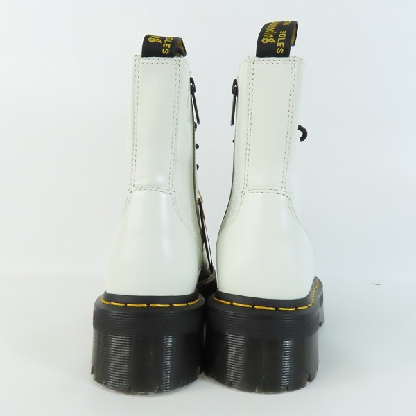 実際に弊社で買取させて頂いた【未使用】Dr.Martens/ドクターマーチン JADON/ジェイドン サイドジップ 8ホールブーツ ホワイト UK6の画像 1枚目