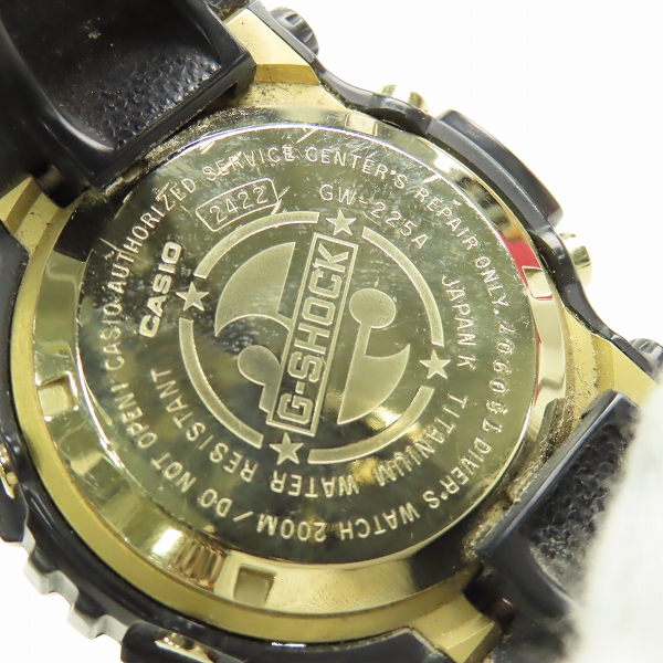 実際に弊社で買取させて頂いたG-SHOCK/Gショック FROGMAN/フロッグマン 25周年記念 ドーンブラック GW-225A-1JFの画像 3枚目