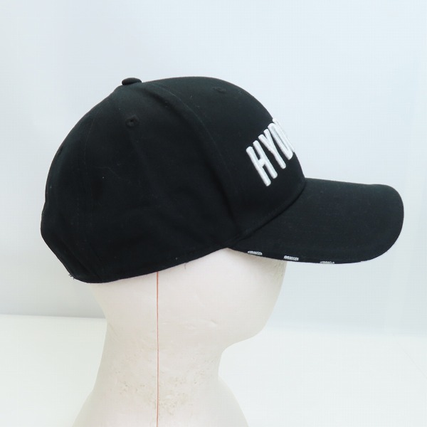 実際に弊社で買取させて頂いたHYDROGEN/ハイドロゲン スカルワッペン/ロゴ刺繍 6パネル キャップの画像 3枚目