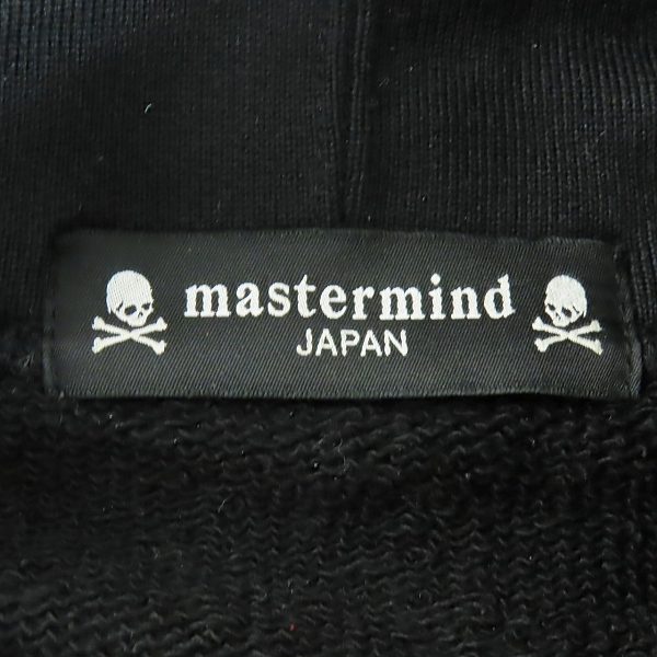 実際に弊社で買取させて頂いたmastermind JAPAN/マスターマインドジャパン fuck off サークルロゴパーカー 17SPMM-SW03-A/Lの画像 2枚目