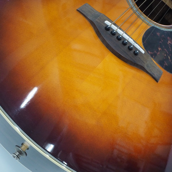 実際に弊社で買取させて頂いた★YAMAHA/ヤマハ LS6 ARE エレアコ/アコースティックギター セミハードケース付の画像 6枚目