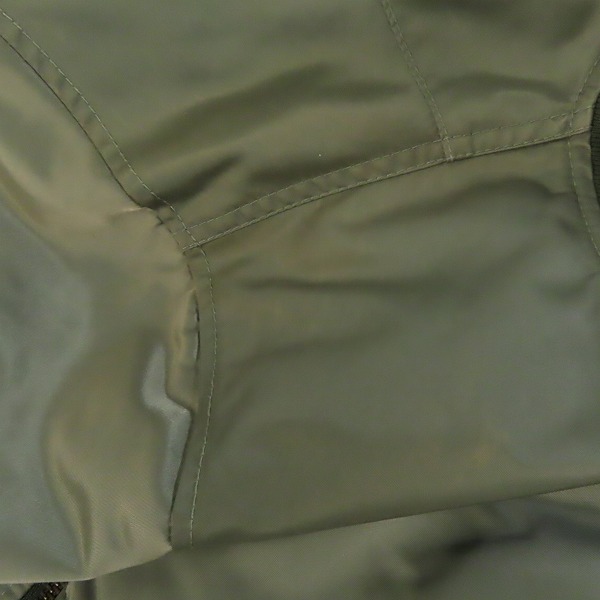 実際に弊社で買取させて頂いたBack Channel/バックチャンネル MA-1/フライトジャケット リバーシブル ジャケット/Lの画像 8枚目