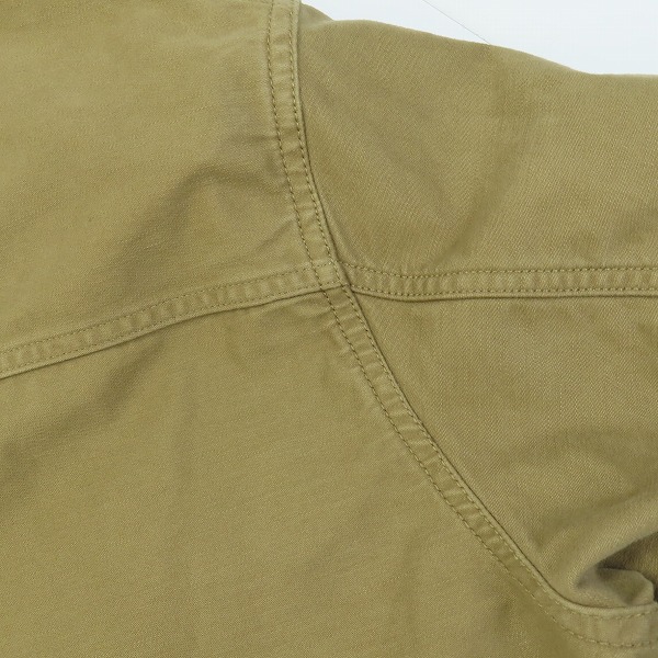 実際に弊社で買取させて頂いたTOMORROWLAND/トゥモローランド BLUE WORK コート Lの画像 8枚目