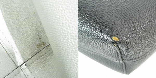 実際に弊社で買取させて頂いたEMPORIO ARMANI/エンポリオアルマーニ 2Way レザー ショルダー バッグの画像 8枚目