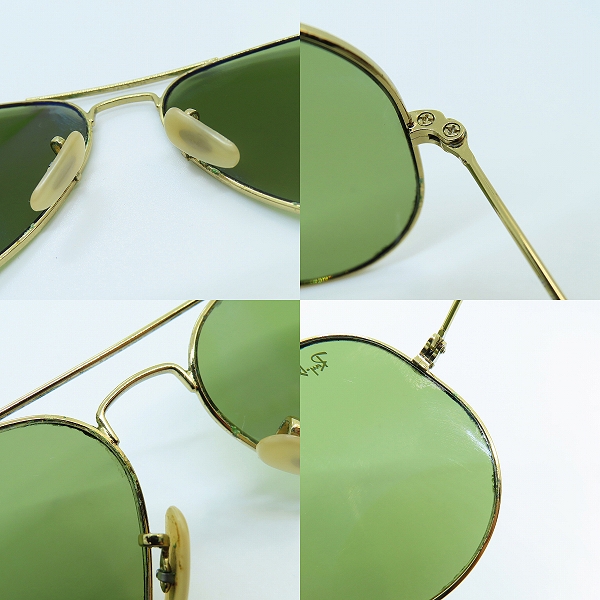実際に弊社で買取させて頂いたRay-Ban/レイバン AVIATOR アビエーター/LARGE METAL ティアドロップ 偏光レンズ サングラス RB3025 001/P1の画像 6枚目