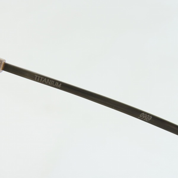 実際に弊社で買取させて頂いた999.9/フォーナインズ 眼鏡/メガネフレーム/アイウェア M-51 6403の画像 7枚目