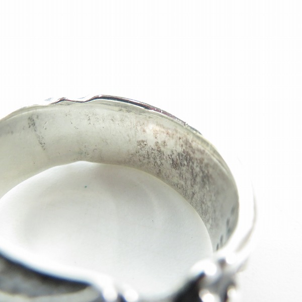 実際に弊社で買取させて頂いたBWL/Bill Wall Leather/ビルウォールレザー Gothic Cross/ゴシッククロス リング/23.5号の画像 8枚目