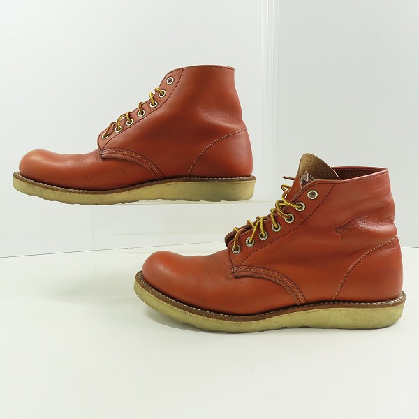実際に弊社で買取させて頂いたRED WING/レッドウィング アイリッシュセッター ブーツ 羽タグ 8166 /8.5Dの画像 3枚目