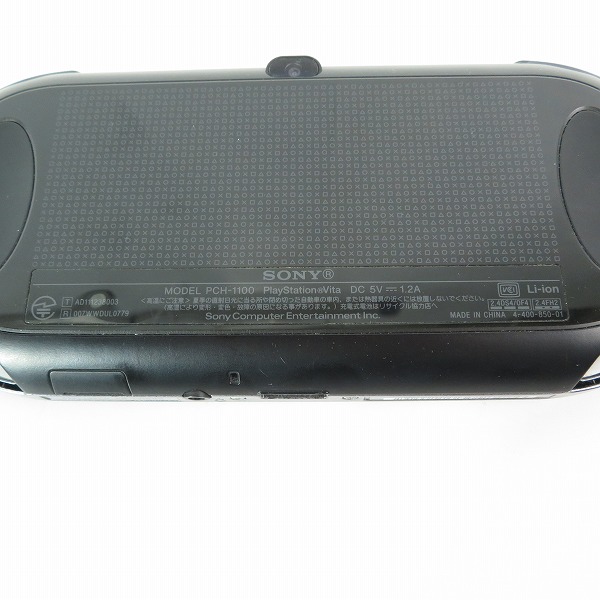 実際に弊社で買取させて頂いたSONY/ソニー PlayStation Vita/PS Vita 3G/Wi-Fiモデル 本体 PCH-1100【簡易動作確認済】 の画像 4枚目