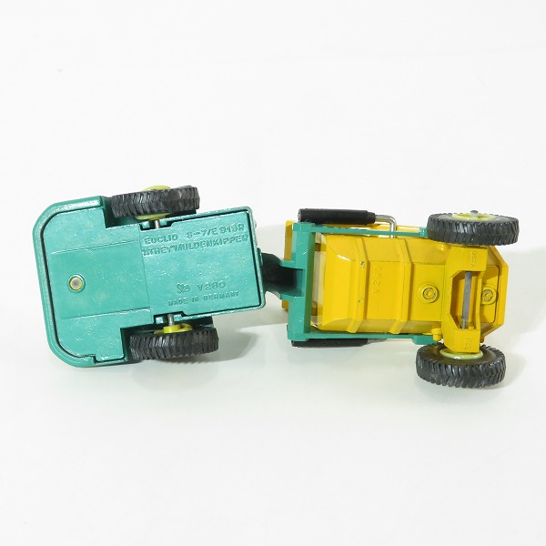 実際に弊社で買取させて頂いたSiku/ジク SUPER-SERIE ZINKGUSS ドイツ製 V280 Euclid S-7/E 915 R ATHEY Muldenkipper ダンプカー ミニカーの画像 5枚目