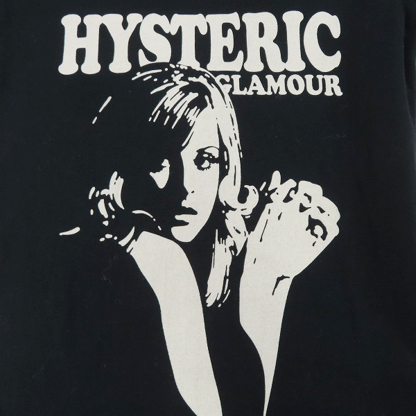 実際に弊社で買取させて頂いたHYSTERIC GLAMOUR/ヒステリックグラマー レディース DETROIT ROCK ガール ロンT 0104CL13/Fの画像 5枚目