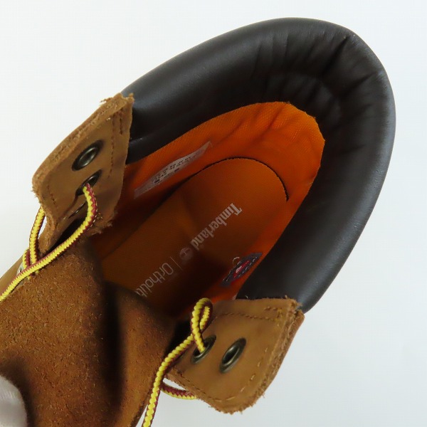 実際に弊社で買取させて頂いたTIMBERLAND/ティンバーランド 6inch PREMIUM WP BOOT 6インチ プレミアムブーツ TB073542/8.5の画像 4枚目