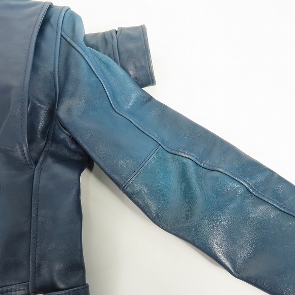 実際に弊社で買取させて頂いたSchott/ショット クラッシック トラック レザー ジャケット 3131018 /Mの画像 8枚目