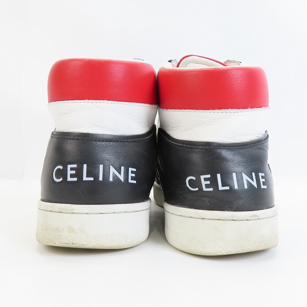 実際に弊社で買取させて頂いたCELINE/セリーヌ  TRAINER HI TOP/トレーナーハイトップ ハイカットスニーカー CT-01/42の画像 1枚目