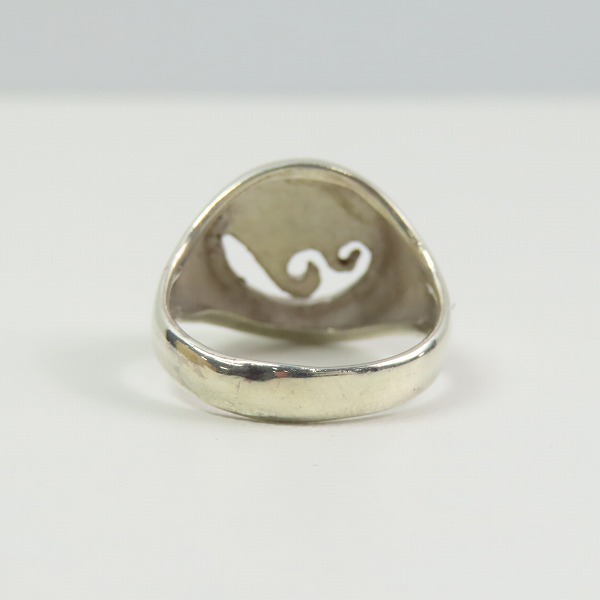 実際に弊社で買取させて頂いたHOLLYWOOD RANCH MARKET/ハリウッドランチマーケット 波モチーフリング 11.5号の画像 3枚目