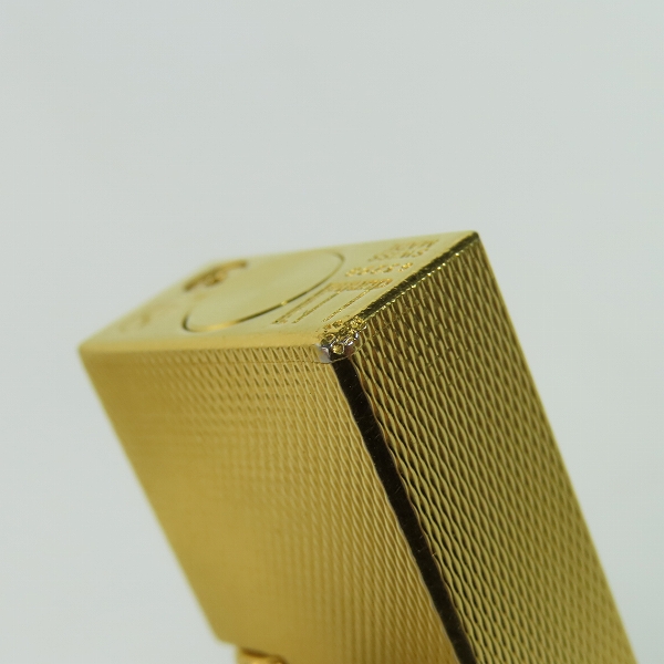 実際に弊社で買取させて頂いたdunhill/ダンヒル サイドローラー ガスライター ゴールドの画像 5枚目