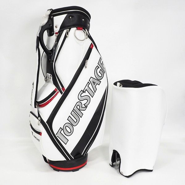 実際に弊社で買取させて頂いた【未使用】BRIDGESTONE/ブリヂストン TOURSTAGE/ツアーステージ V002 11本セット FLEX：R キャディバッグ付きの画像 5枚目