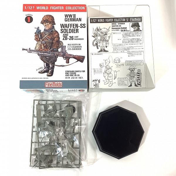 実際に弊社で買取させて頂いた【未組立】Fine Molds/ファインモールド 1/12? スケール ワールドファイターコレクション プラモデル 5点セット/鳥山明の画像 1枚目