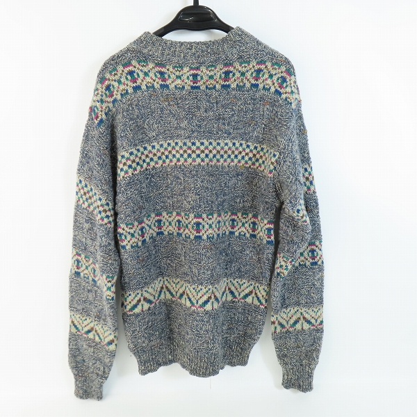 実際に弊社で買取させて頂いたPENDLETON/ペンドルトン クルーネック ニット 総柄/Sの画像 1枚目