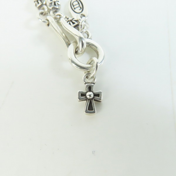 実際に弊社で買取させて頂いた【ギャラ付き】Justin Davis/ジャスティンデイビス TINY CROSS/タイニークロス チェーン ネックレス SNJ125の画像 1枚目