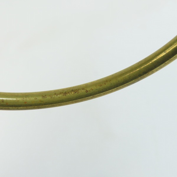 実際に弊社で買取させて頂いたTRAVIS WALKER/トラヴィスワーカー スカルヘッド ブラス バングルの画像 8枚目