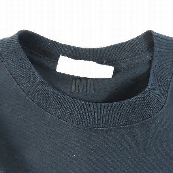 実際に弊社で買取させて頂いたami alexandre mattiussi/アミ アレクサンドルマテュッシ ハート刺繍 半袖Tシャツ ブラック/Sの画像 7枚目