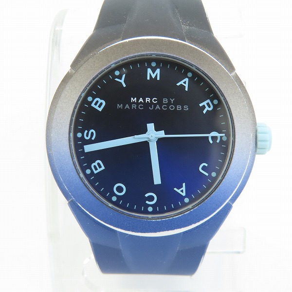実際に弊社で買取させて頂いたMARC BY MARC JACOBS/マークバイマークジェイコブス クオーツ腕時計 MBM5541【動作未確認】