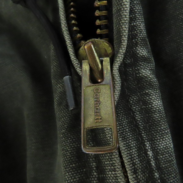 実際に弊社で買取させて頂いたCarhartt/カーハート ジップアップ アクティブジャケット/XLの画像 6枚目